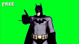 Batman Animation Green Screen Effects Chroma Key | blender render 3d animation