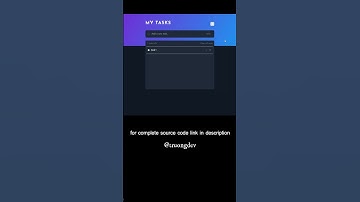 ToDo List App with React Js | @TruongDev7701 #react #shorts