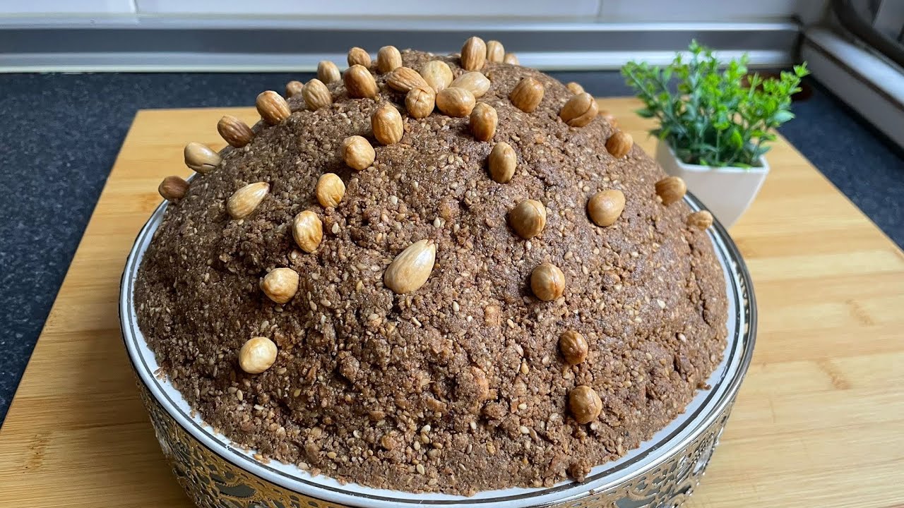 Como hacer fácilmente SFOUF/ SELOU, dulce marroquí ( típico de ramadán).