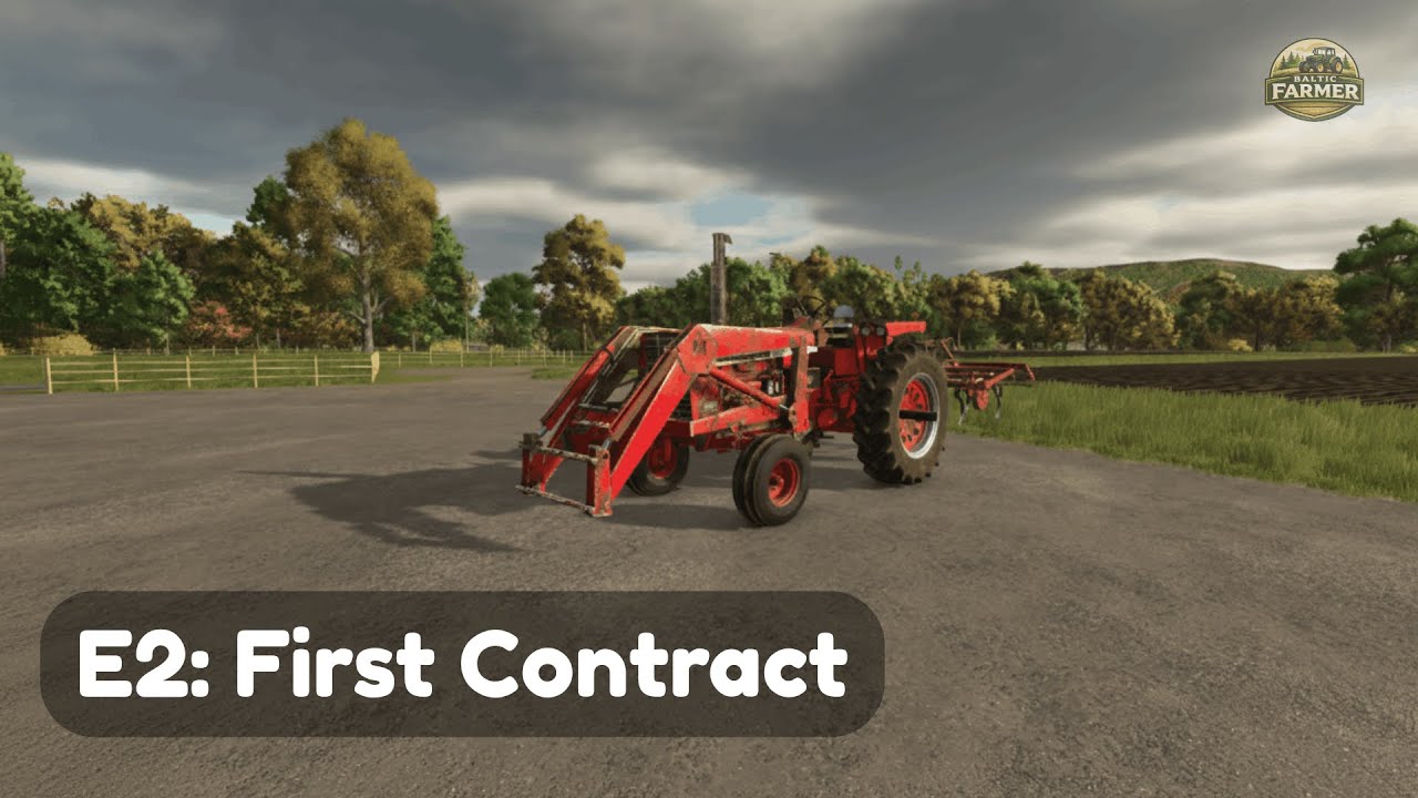 FS25 | Baltic Farmer #2 – First Contracts
