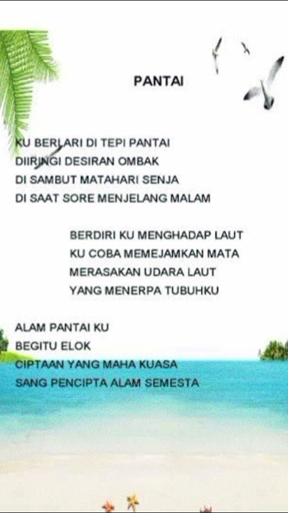 puisi pantai