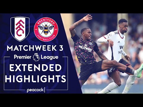 Fulham v. Brentford | PREMIER LEAGUE HIGHLIGHTS | 8/20/2022 | NBC Sports