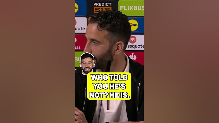 Bruno insists Amorim's future is not certain! #UEL #ManchesterUnited #football #shorts