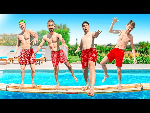 Qui Fera le MEILLEUR PLONGEON ? (y'a eu un accident...)