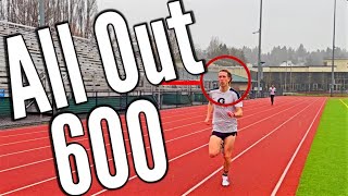 All Out 600m to Start Workout | Brick by Brick