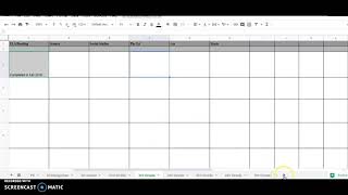 Curriculum Cycle Year 1: Individual Work: Document Your Status and Prep