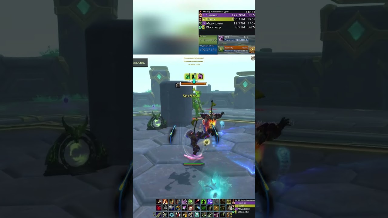 Друид не пьёт, под хантом не попьёшь 6.5М Арена 2х2 World of War Craft - The War Within