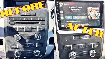 How To Remove The Factory Radio 2009-2014 Ford F 150