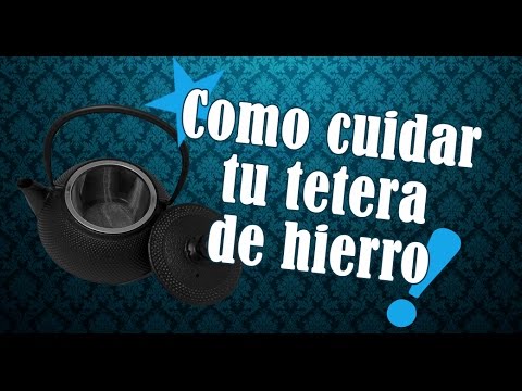 Video: ¿Se oxidan las teteras de hierro fundido?