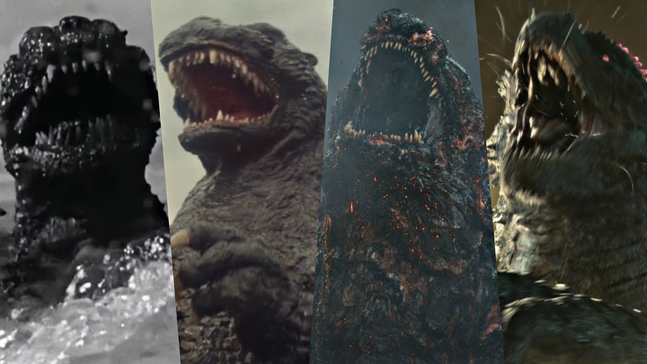 Evolução do Rugido do Godzilla nos Filmes (1954-2024)