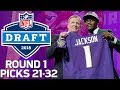 Picks 21-32: Lamar Jackson Gets Drafted, & WR's Go off the Board! (Round 1) | 2018 NFL Draft