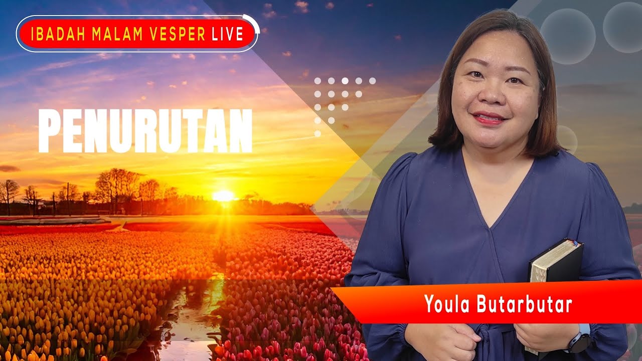 LIVE🔴IBADAH MALAM VESPER | Penurutan Youla Butarbutar  Episode 310