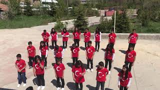 23 Nisan Türkiyem Koro Çalışması (Yozgat /Akdağmadeni Alicik İlkokulu) 6.-7.-8. Sınıflar