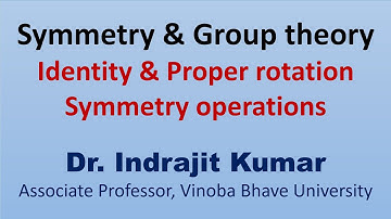 Symmetry and Group Theory -Lecture 2