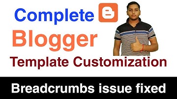 Free Blogger Templates Customization Complete Guide In Hindi | Blogging Guide By Niraj Yadav