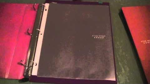 How To Organize Your Binder