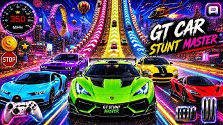GT Car Racing Gameplay | Massive Ramp Jumps & Impossible Driving Challenge | Racing Games screenshot 2