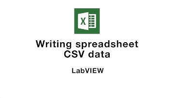create csv file in labview