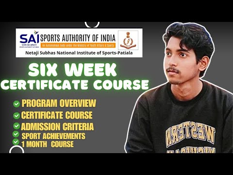 NSNIS SIX WEEK COURSE CERTIFICATE / OVERVIEW ABOUT COURSE CERTIFICATE ...