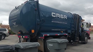 CR&R 2007 Autocar WX64 Amrep ASL Garbage Truck on Recycling (57224 3/4/22)