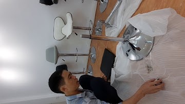 CÁCH LẮP GHẾ BAR NÂNG HẠ