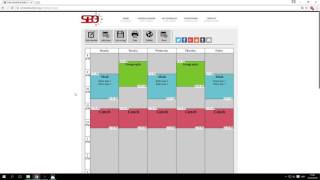 Free Schedule Builder Online - 2016
