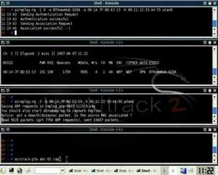 64bit wep cracked with no clients