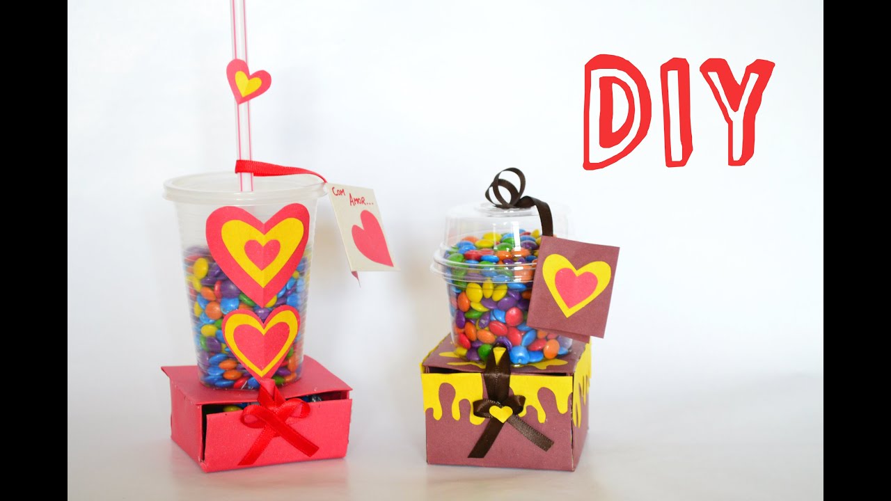 DIY Máquina de Balas - Dica de presente