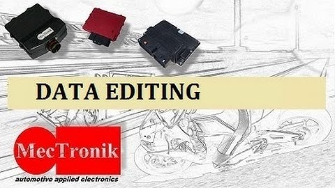 MeCaL Tutorial 8 , Data Editing