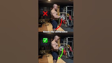 Barbell Curl FAIL vs FIX 💪 | Do It Right! #Shorts