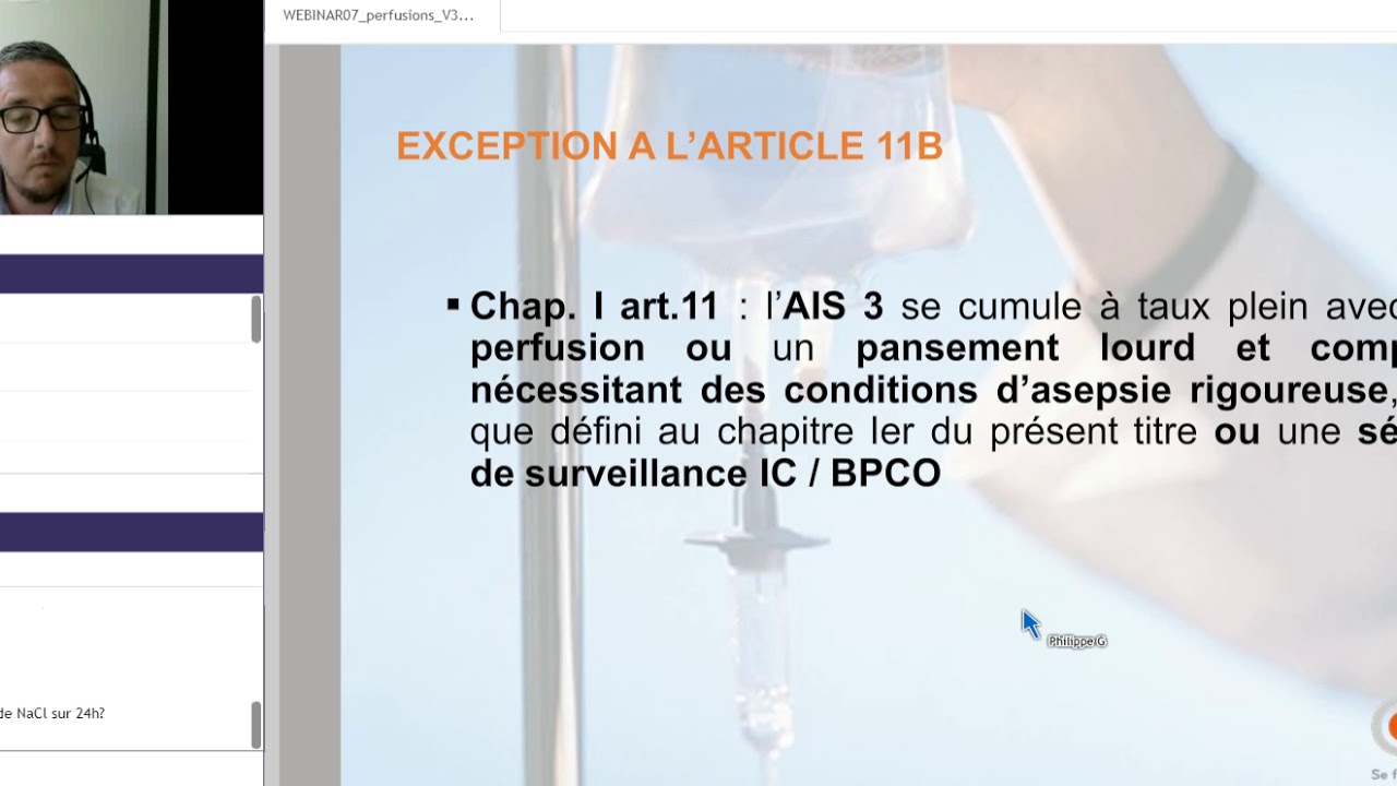 Cotation Perfusion Sur 12h Matin Et Soir