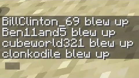 so we downloaded a lucky blocks plugin