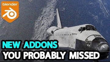 9 New Blender Addons & Updates