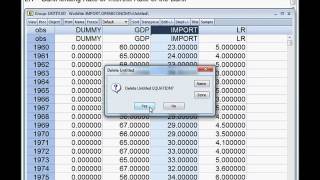 How to use dummy variable in a regression model? Model Two. EVIEWS How to use dummy variable in a regression model? Model Two. EVIEWS