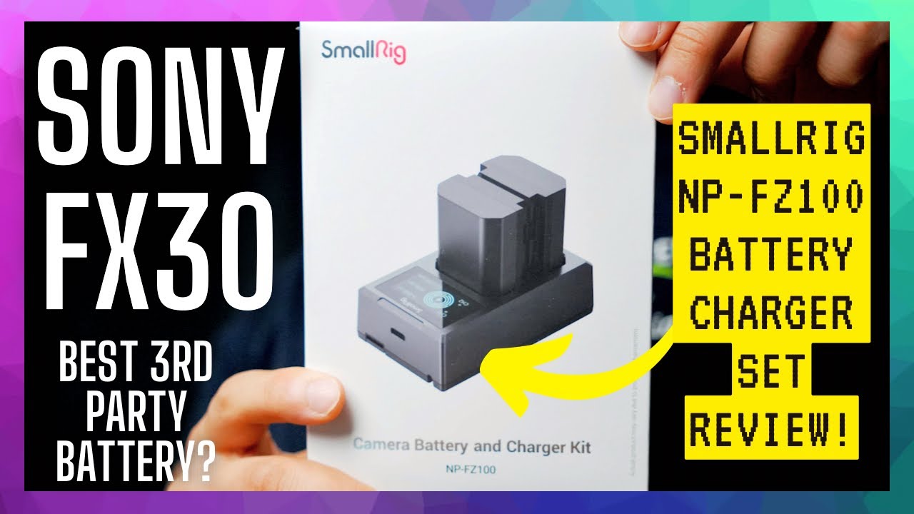 Sony FX30 : Best 3rd party battery!? SmallRig | NP-FZ100 #sonyfx30 Sony FX30 : Best 3rd party battery!? SmallRig | NP-FZ100 #sonyfx30