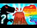 Who can be found on the island | Playtime with Colorful Doors | Funny Cartoon Animaion for kids