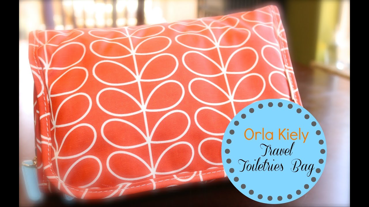 orla kiely travel toiletries bag