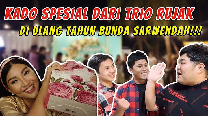 SURPRISE!!! KADO SPESIAL DARI TRIO RUJAK UNTUK ULANG TAHUN ISTRI SULTAN PONDOK INDAH!!!
