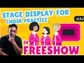Stage Display for Choir Practice In FreeShow #freeshowtutorial #propresenter