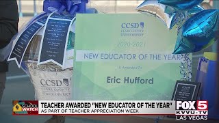 Las Vegas teacher awarded 'New Educator of the Year'