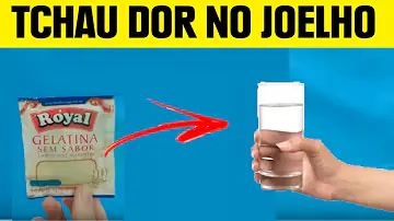 Como fazer gelatina para cartilagem do joelho?