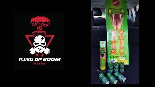 VIPER SHELLS💥60 gram Canisters💥Flashing fireworks