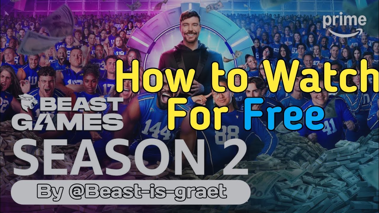 How to watch || BEAST GAMES 2 || in HINDI || for free @MrBeast