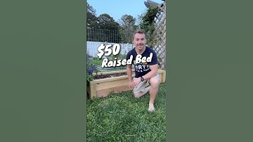$50 DIY Raised Garden Beds!