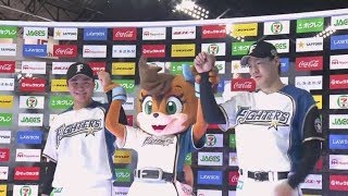 2019年5月30日 北海道日本ハム・有原投手・清宮選手ヒーローインタビュー