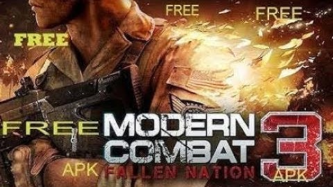 Modern Combat_3 Highly compressed Mod apk+data for Android | Gameplay Proof | Hindi