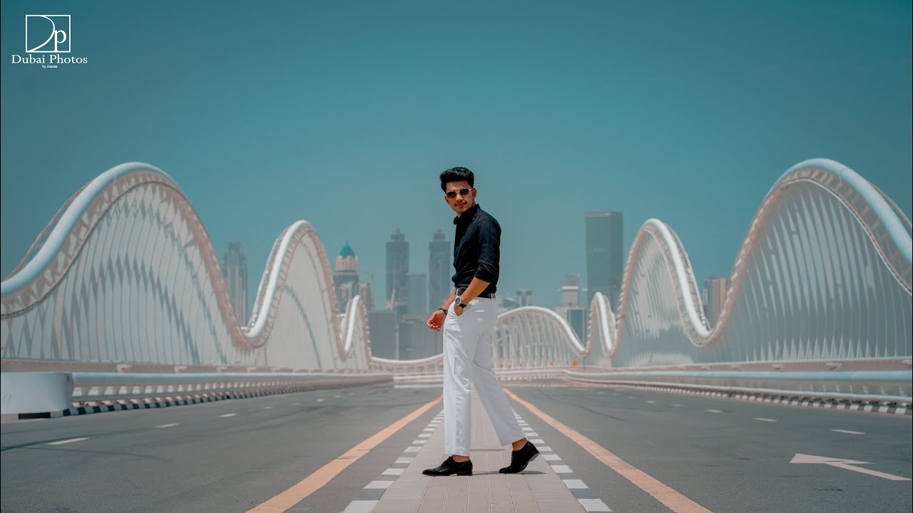 Dubai Photoshoot the best bridge in Dubai ১ দিনে তিন জায়গায়