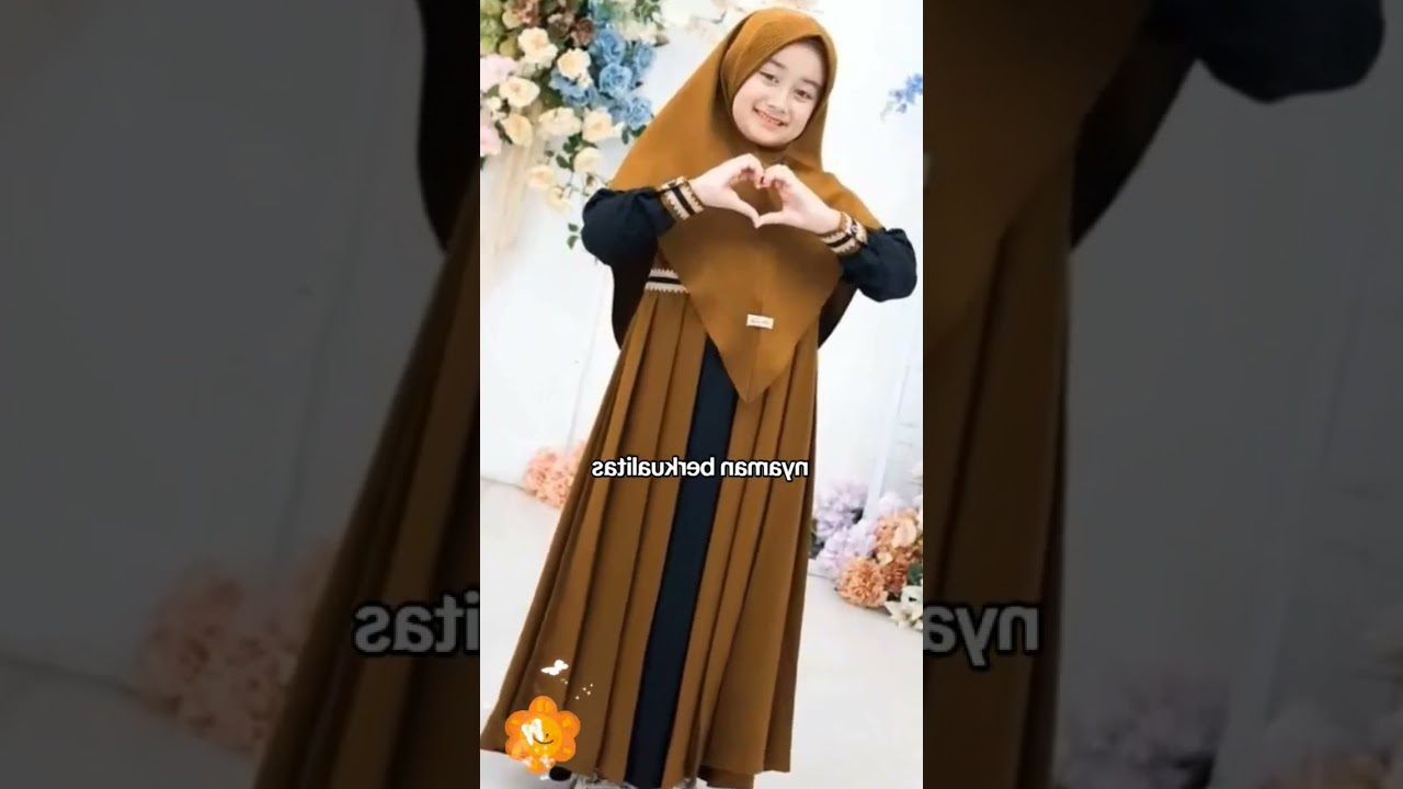 Baju Gamis Anak Perempuan & Dewasa 1-16 Tahun Baju Muslim Anak Perempuan Terbaru 2024 Dress Anak Mu