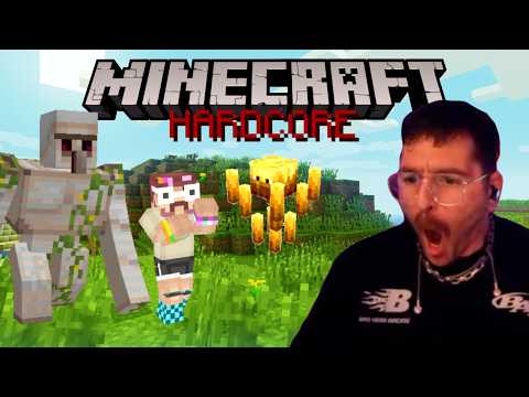 these hands are rated g for golems | Hardcore Minecraft Pt. 1