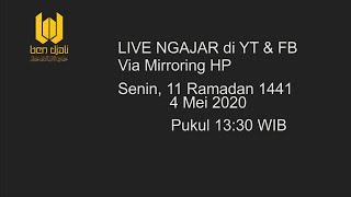 [LIVE] Ngajar di YT & FB Via Mirroring HP screenshot 5